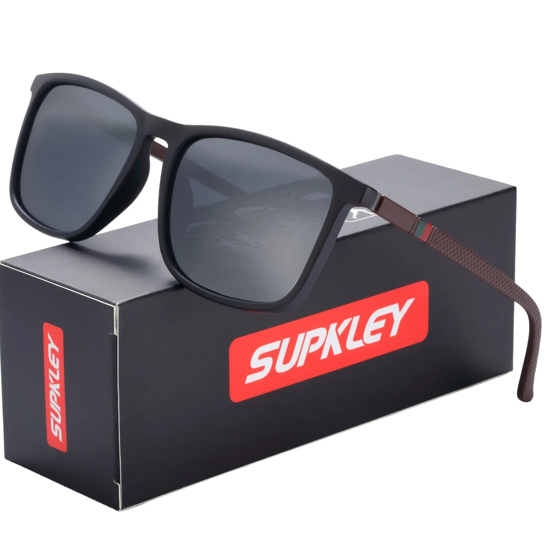 SUPKLEY Square Polarized Sunglasses – Sports Eyewear