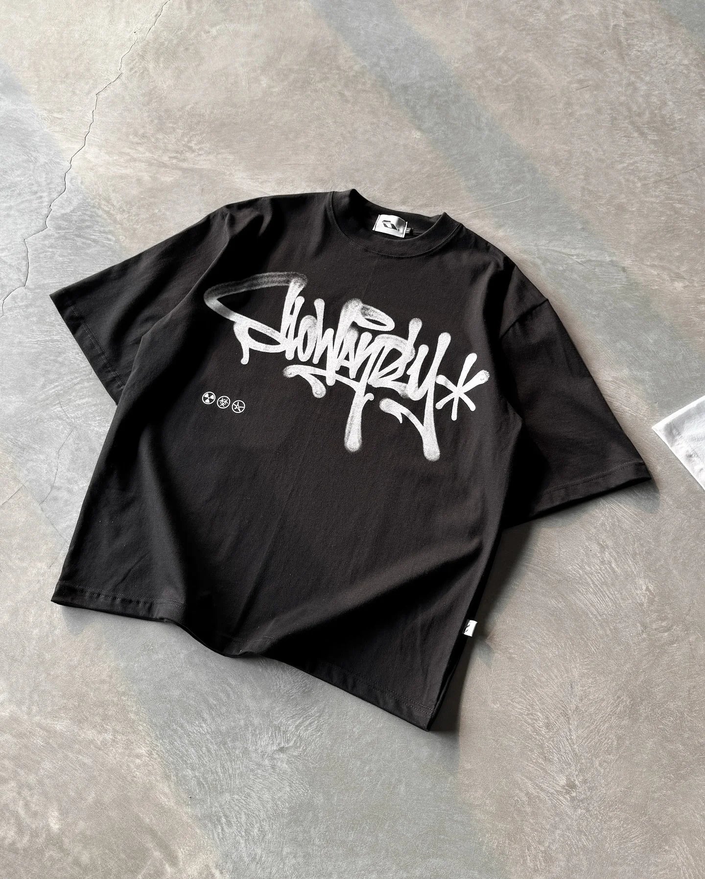 Harajuku Hip Hop T-Shirt – Simple Letter Design, Unisex