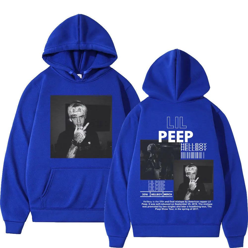 Lil Peep Graphic Hoodie – Hip Hop Streetwear Pullover