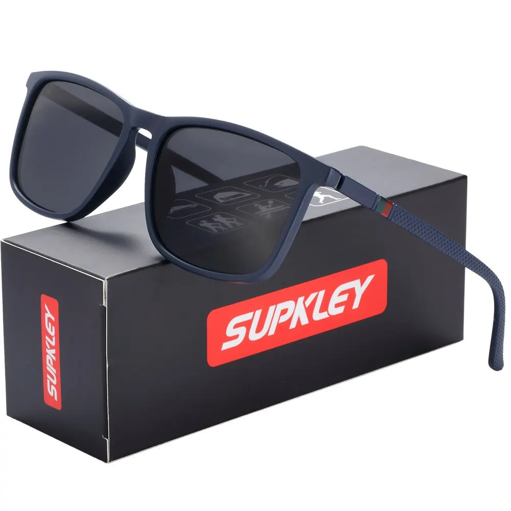 SUPKLEY Square Polarized Sunglasses – Sports Eyewear
