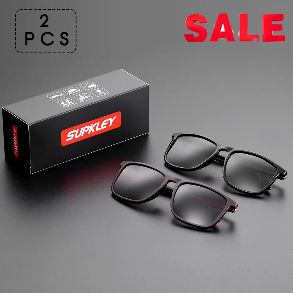 SUPKLEY Square Polarized Sunglasses – Sports Eyewear
