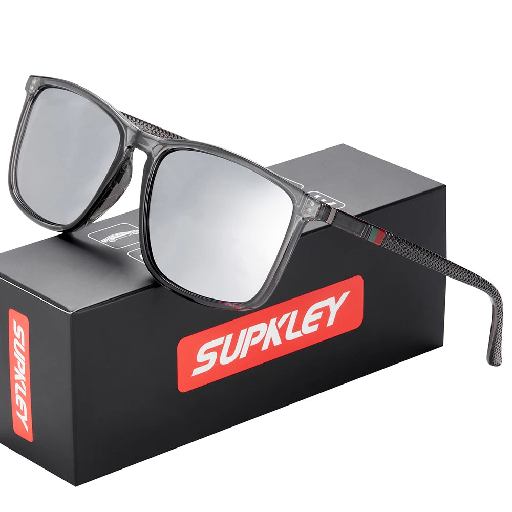 SUPKLEY Square Polarized Sunglasses – Sports Eyewear